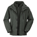 Maul Hiking Jacket Fürstenfeld II Megatex Jacket 3in1 (Trekking, waterproof/windproof, breathable) khaki green Men